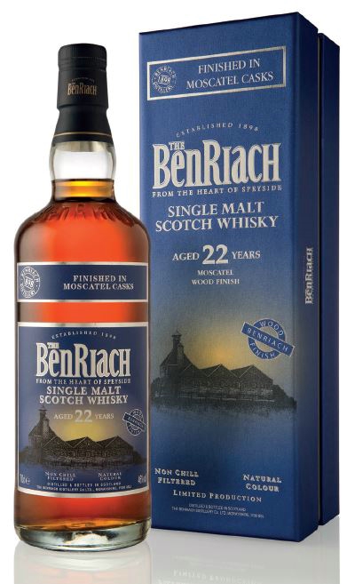 BenRiach 22 years Moscatel Finish Whisky