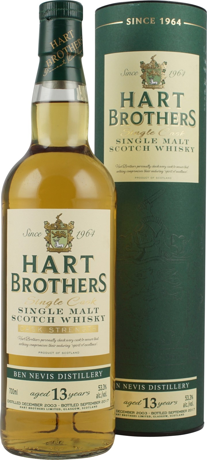 Ben Nevis 2003 Harth Brothers 13 Jahre Finest Collection Single Cask