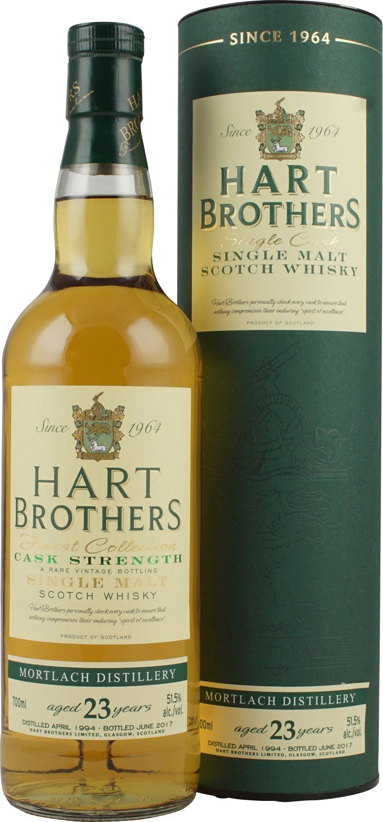 Mortlach 1994 Harth Brothers 23 Jahre Finest Collection Single Cask
