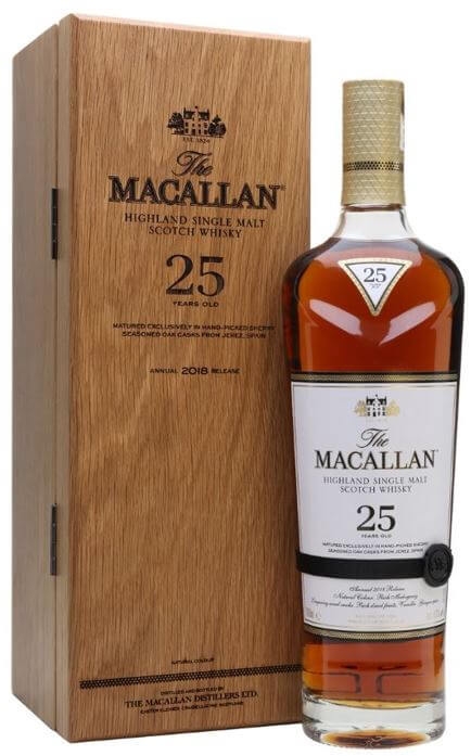 Macallan Sherry 25 years Fine Oak Malt 70 cl 2020