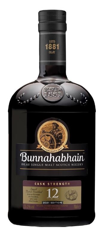 Bunnahabhain 12 years Old Cask Strength 2021 Edition