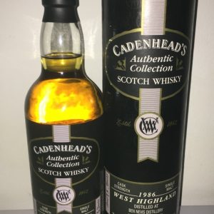 Ben Nevis Cadenhead's 1986 Authentic Collection