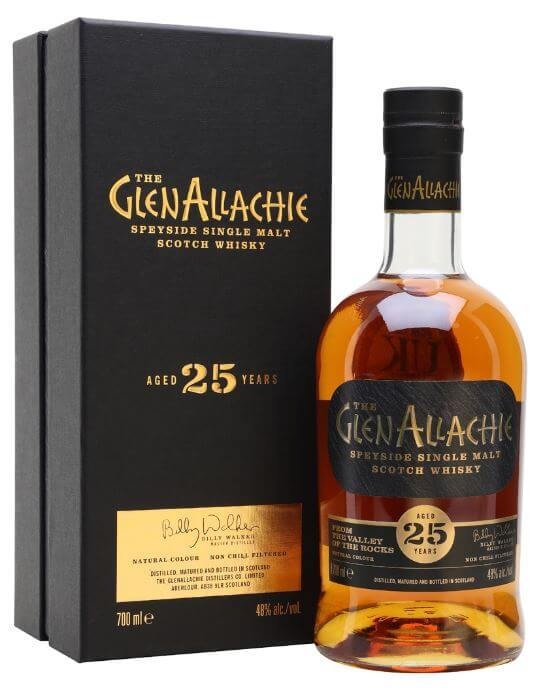 GlenAllachie 25 years Single Malt Scotch Whisky