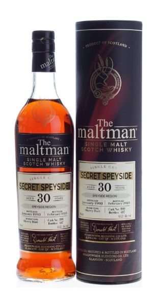 Maltman Secret Speyside 30 Years 1993