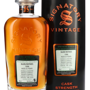 Glenrothes 25 years 1996 Signatory Vintage